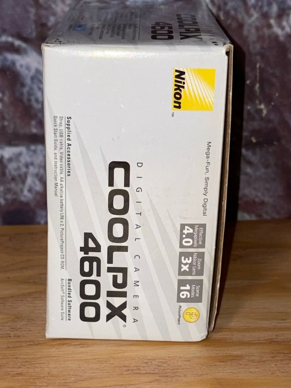 Nikon Coolpix 4600 MANUAL CD, CHORDS & BOX ONLY General Instructions Booklet